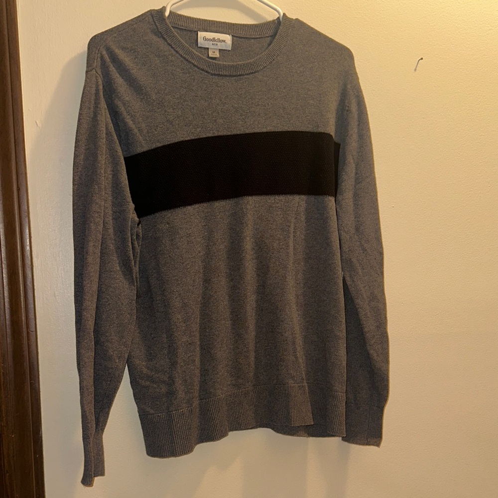Goodfellow & Co Charcoal Sweater with Ebony Band